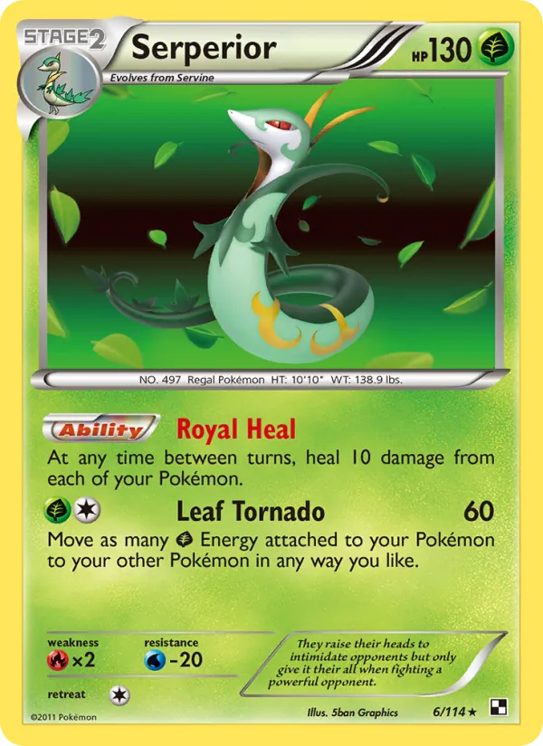 Serperior (Black & White #6/114)