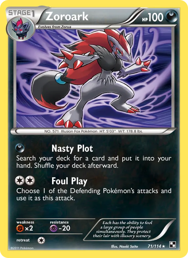 Zoroark (Black & White #71/114)