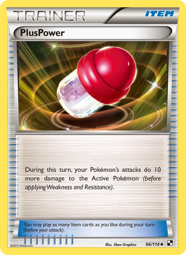PlusPower (Black & White #96/114)