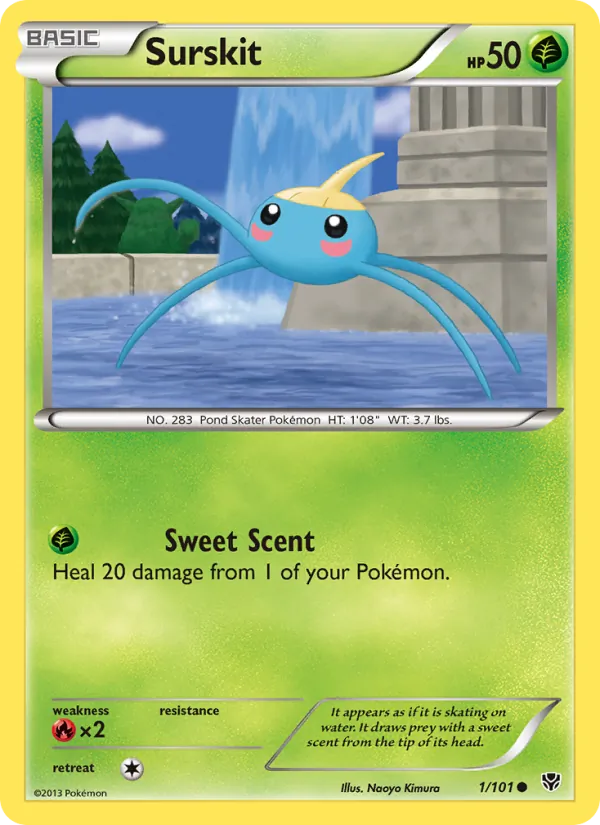 Surskit (Plasma Blast #1/101)