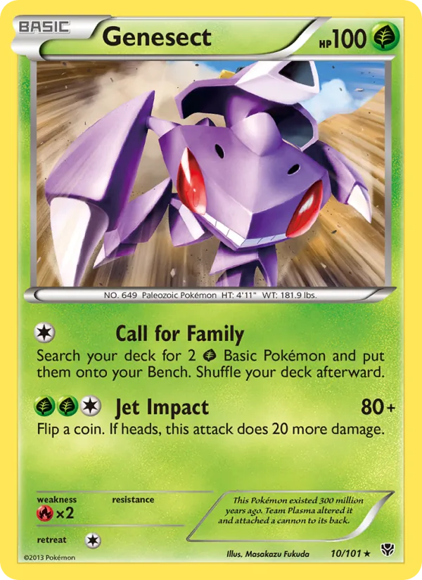 Genesect (Plasma Blast #10/101)