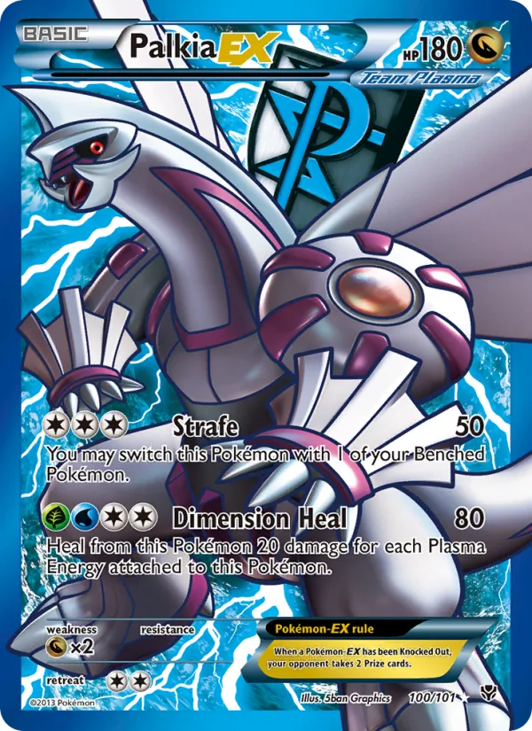 Palkia-EX (Plasma Blast #100/101)