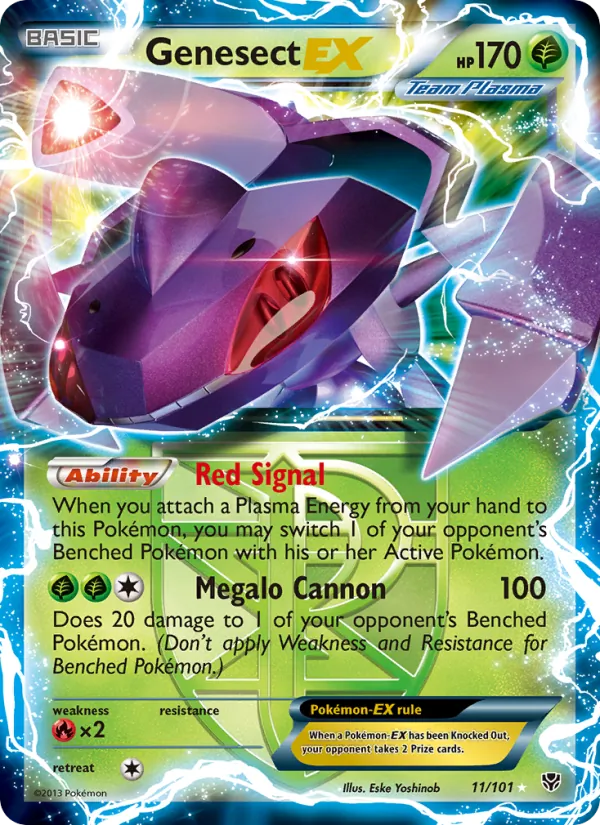 Genesect-EX (Plasma Blast #11/101)