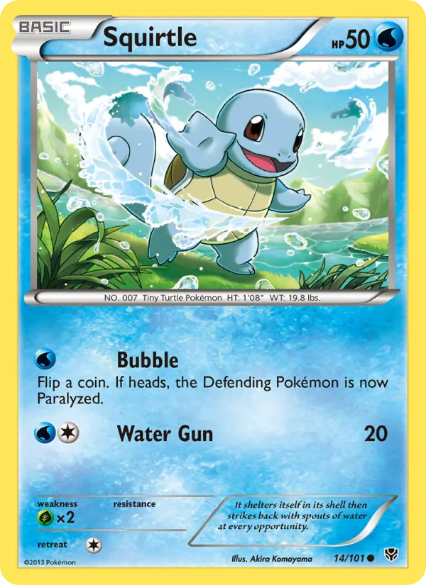 Squirtle (Plasma Blast #14/101)