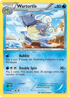 Wartortle (Plasma Blast #15/101)