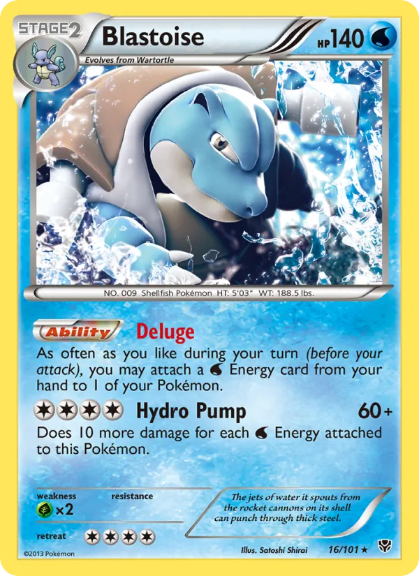 Blastoise (Plasma Blast #16/101)