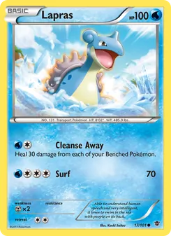 Lapras (Plasma Blast #17/101)