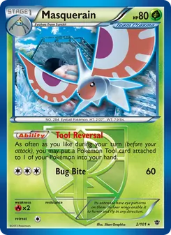 Masquerain (Plasma Blast #2/101)