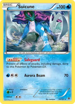Suicune (Plasma Blast #20/101)