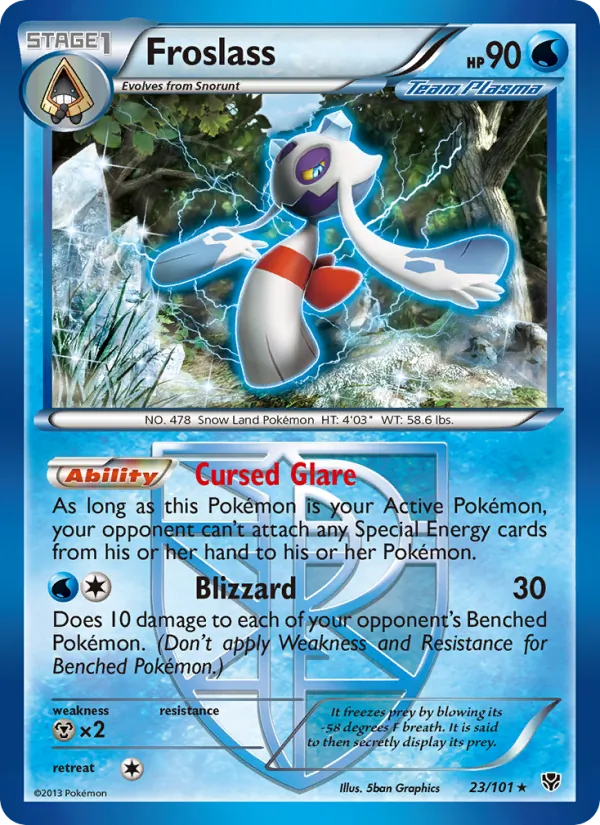 Froslass (Plasma Blast #23/101)