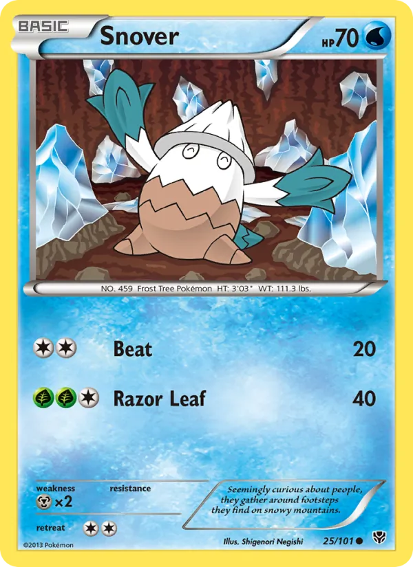 Snover (Plasma Blast #25/101)
