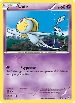Uxie (Plasma Blast #36/101)