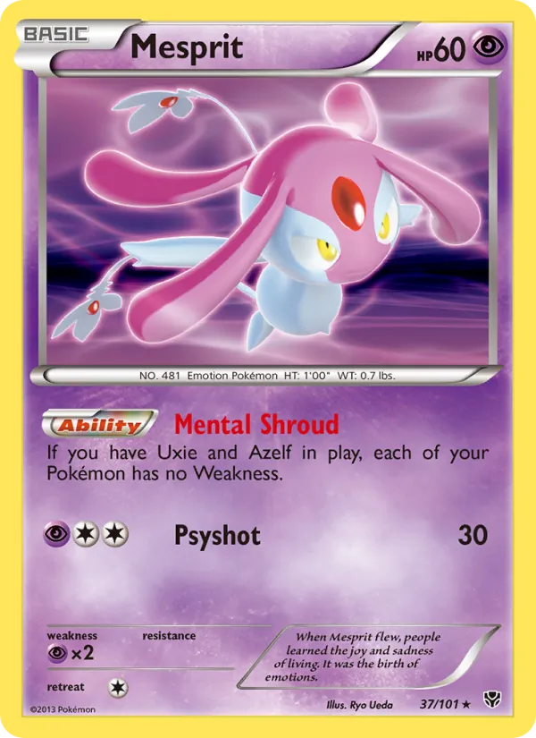 Mesprit (Plasma Blast #37/101)