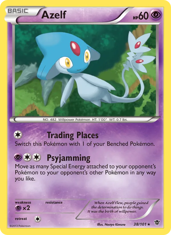 Azelf (Plasma Blast #38/101)