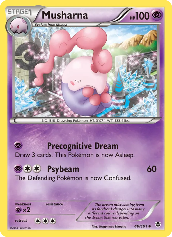 Musharna (Plasma Blast #40/101)