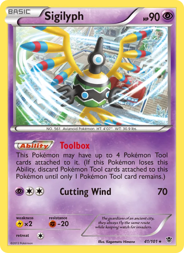 Sigilyph (Plasma Blast #41/101)