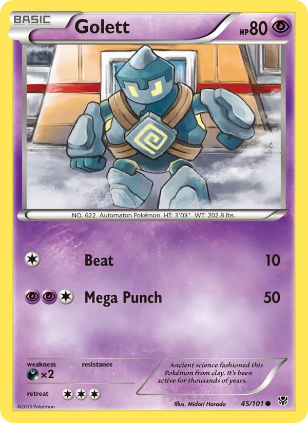 Golett (Plasma Blast #45/101)