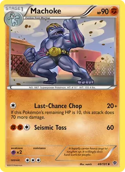 Machoke (Plasma Blast #48/101)