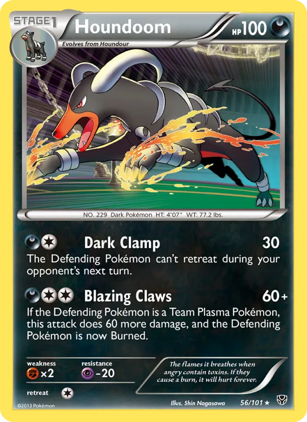 Houndoom (Plasma Blast #56/101)