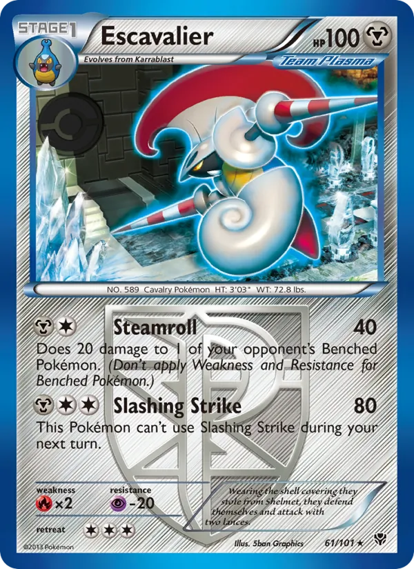 Escavalier (Plasma Blast #61/101)