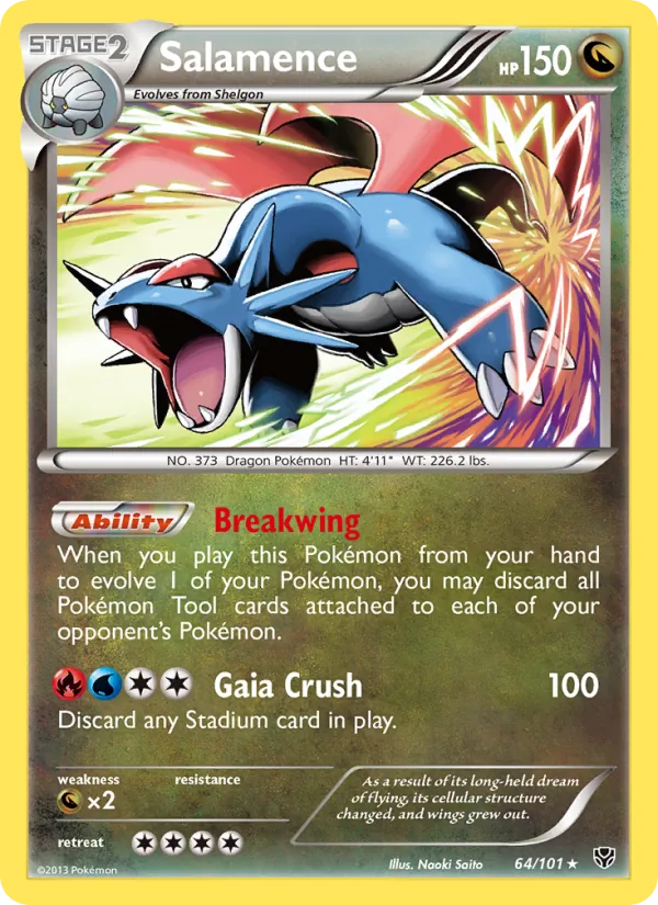 Salamence (Plasma Blast #64/101)