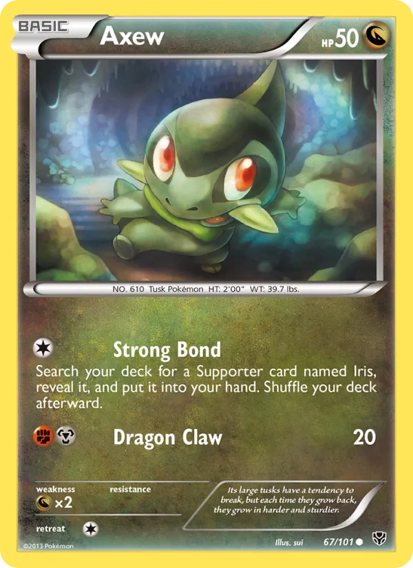 Axew (Plasma Blast #67/101)