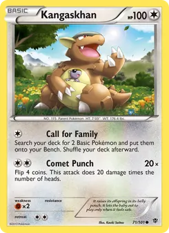 Kangaskhan (Plasma Blast #71/101)