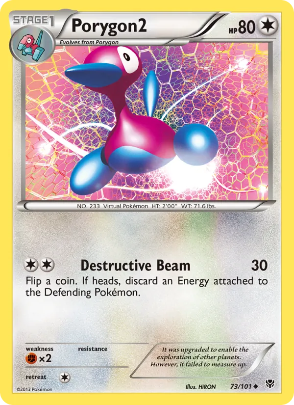 Porygon2 (Plasma Blast #73/101)