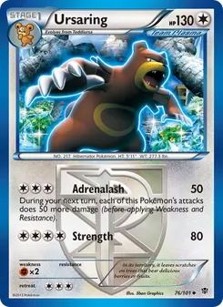 Ursaring (Plasma Blast #76/101)