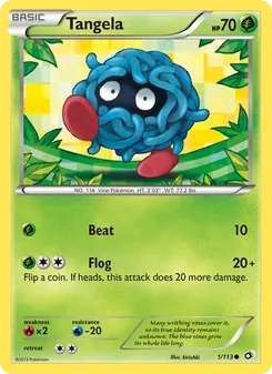Tangela (Legendary Treasures #1/113)
