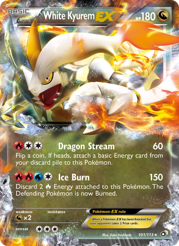 White Kyurem-EX (Legendary Treasures #101/113)