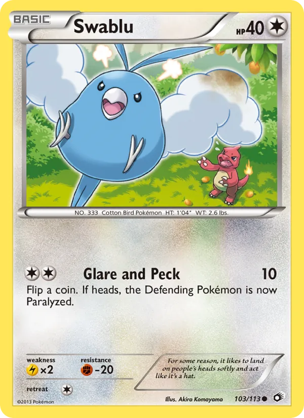Swablu (Legendary Treasures #103/113)