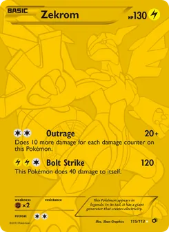 Zekrom (Legendary Treasures #115/113)