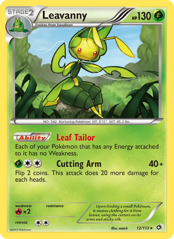 Leavanny (Legendary Treasures #12/113)
