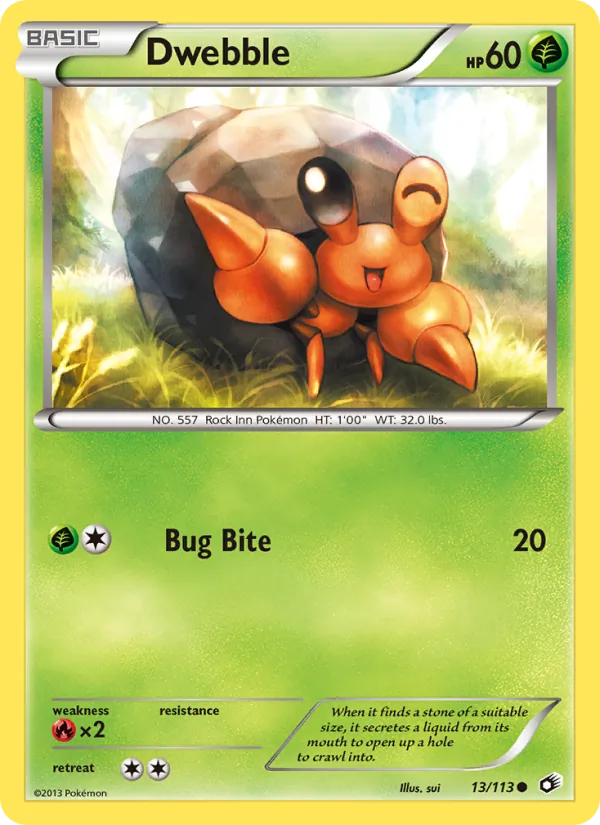 Dwebble (Legendary Treasures #13/113)