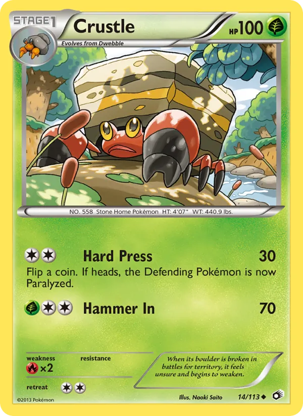 Crustle (Legendary Treasures #14/113)
