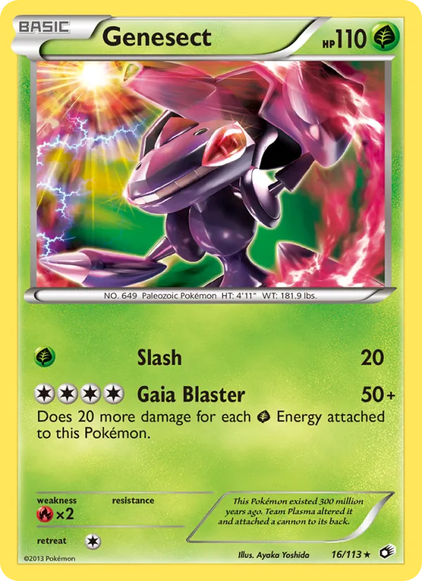 Genesect (Legendary Treasures #16/113)