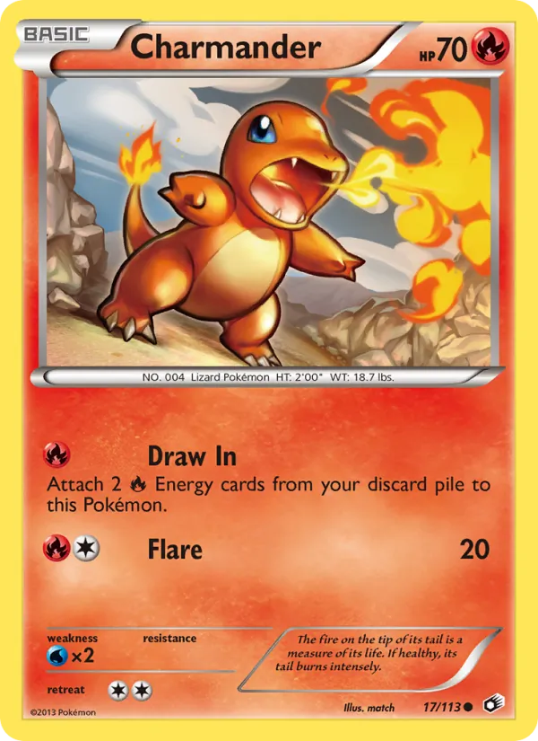 Charmander (Legendary Treasures #17/113)