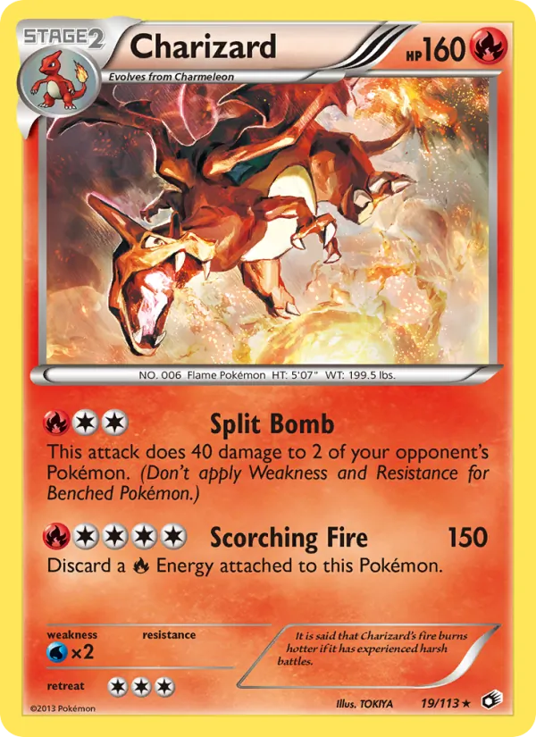 Charizard (Legendary Treasures #19/113)