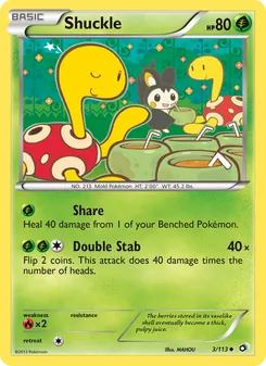 Shuckle (Legendary Treasures #3/113)