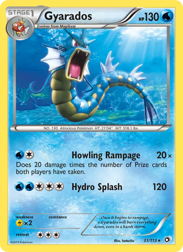 Gyarados (Legendary Treasures #31/113)