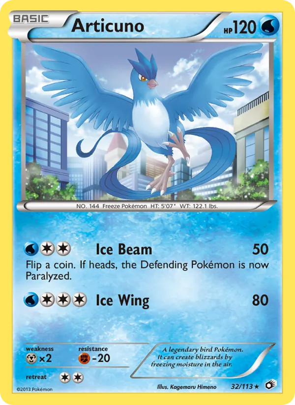 Articuno (Legendary Treasures #32/113)