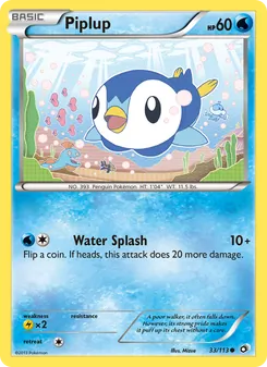Piplup (Legendary Treasures #33/113)