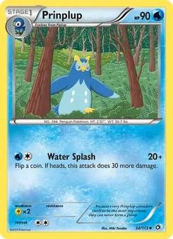 Prinplup (Legendary Treasures #34/113)