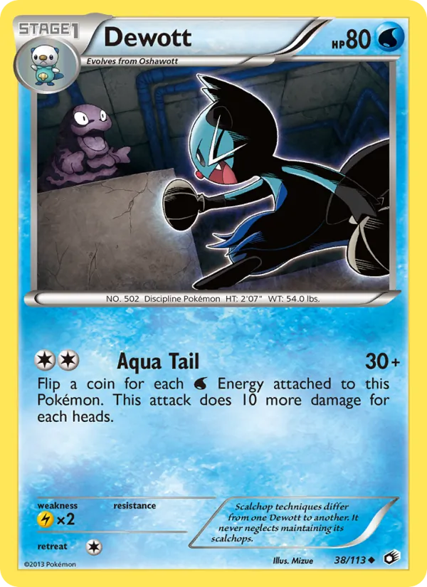 Dewott (Legendary Treasures #38/113)