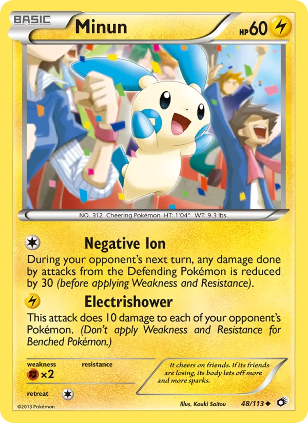 Minun (Legendary Treasures #48/113)