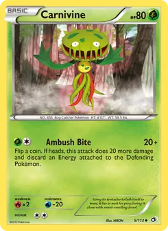Carnivine (Legendary Treasures #5/113)