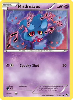 Misdreavus (Legendary Treasures #57/113)