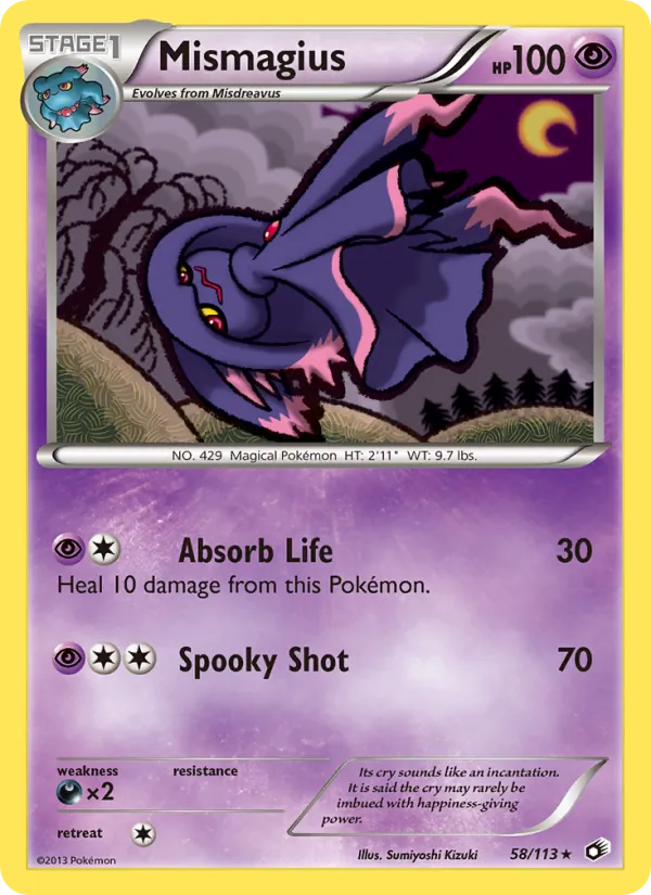 Mismagius (Legendary Treasures #58/113)