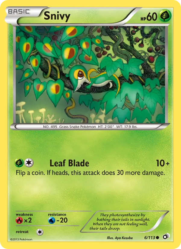 Snivy (Legendary Treasures #6/113)